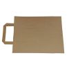 Draagtas Platte handgrepen KRAFT 100gr/m² BRUIN 36+22x26cm