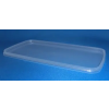 Couvercle en PP inj. - transparent - 240x128x5mm REUSE