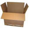 Palletbox en carton double cannelure - brun - 1175x775x1075mm