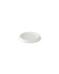 57010036 - Duni BIOPAK deksel bagasse wit voor sauspotje bagasse 30ml, 60ml, 85ml