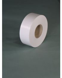 Gegomde kleefband - wit - 60mm x 200m