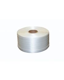 23600008 - Polyester omsnoeringsband kern 76mm - wit - 16mm x 850m