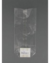 32310001 - Sachet fond croisé avec fond carton TRANSPARENT OPP 35my 100x220mm NEUTRE 162  -