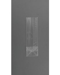 32320004 - Sachet fond carré TRANSPARENT OPP 40my 60+50x200mm NEUTRE - O6050200