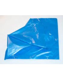 LDPE Afdekhoes LOS  blauw ingekleurd  30my 720+2x250x840mm