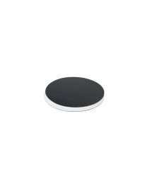 46000047 - Semelles NOIR PET/BLANC PET rond 1,5mm 18cm