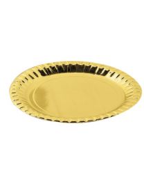 46600003 - Assiette en carton OR rond 220mm - GB220