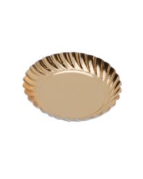 46600008 - Assiette en carton OR rond A8 88/97mm - GBA8