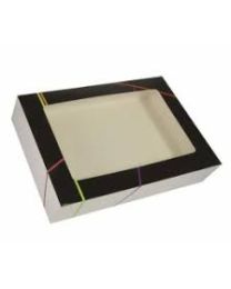 Cateringdozen 40x40x13cm PRESTIGE met venster