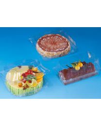 62010211 - RPET patisseriedoos met scharnierdeksel ventilerend 2 comp. PATIPACK 10BC2EY - transparant - INT 2x(170x40x50mm)