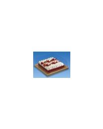 62030094 - Kartonnen patisseriebodem ventilerend LUXIPACK LX2210RKB - kraft - INT 220x100x20mm