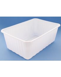 63010098 - Bak PS wit 270x180x100mm 3400ml - R270100