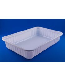 63010100 - Bak PS wit 270x180x50mm 1500ml - R27050