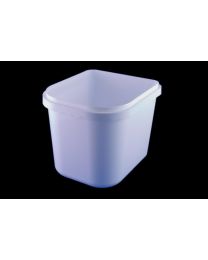 63010108 - Ijsbak PP wit 170x150x140mm 2500ml cady verzegelbaar - RS170/140VS