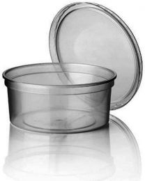 PP sealpot - transparant - ø115x42mm 250ml