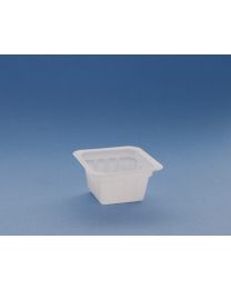 69010054 - Bakje A0 PS wit 62x62x30mm 50ml - VRA0