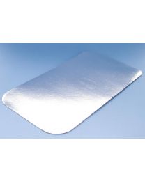 71080009 - Aluminium/kartonnen deksel - zilver - 318x170mm