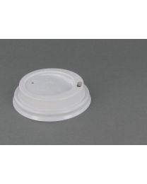 75400075 - PS dome deksel - wit - 80x19mm