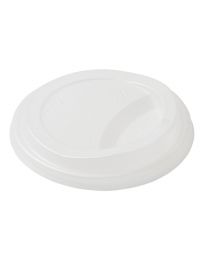 75400088 - Duni ECOECHO deksels transl CPLA diam 93x19mm voor 350/470ml bagasse bekers