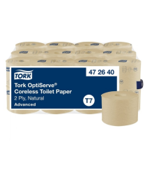 Tork OptiServe® Naturel Hulsloos Toiletpapier 2-laags - naturel - Advanced T7