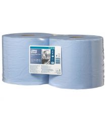 85700026 - Tork Wiping Paper Plus Combi Roll Blue 24cmx255m (750 vel) - W1/W2 - TORK130052