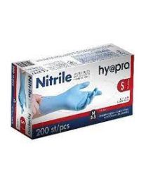 Gants NITRILE BLEU Hypro SMALL Non-Poudré 3,5 gr