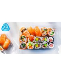 Desipack Sushi tray transparant 140x60 mm
