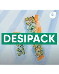 Desipack Sushi transparant 190x110 mm