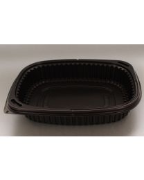 67010009 - HMR container COOKIPACK zwart 170x215x40mm 800ml  - COOK800N