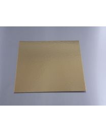 Kartonnnen onderlegger 1,5mm - goud - 190x190mm