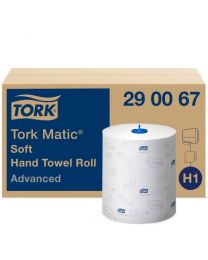 85000004 - Tork MaticR Soft Hand Towel Roll 21cmx150m (612 vel) - H1 ADVANCED - TORK290067