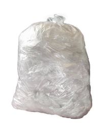 AFVALZAK LDPE  RECYCLED T50 70X110CM TRANSPARANT (10X25)