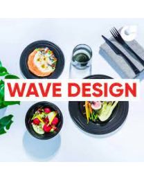 Bowlipack Wave Design bowl réutilisable 1000 ml